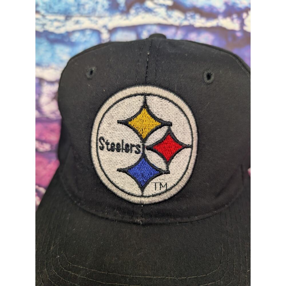 Vintage PITTSBURGH STEELERS Starter Logo Snapback Hat - Picture 3 of 13